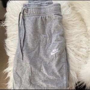 grey nike sweats